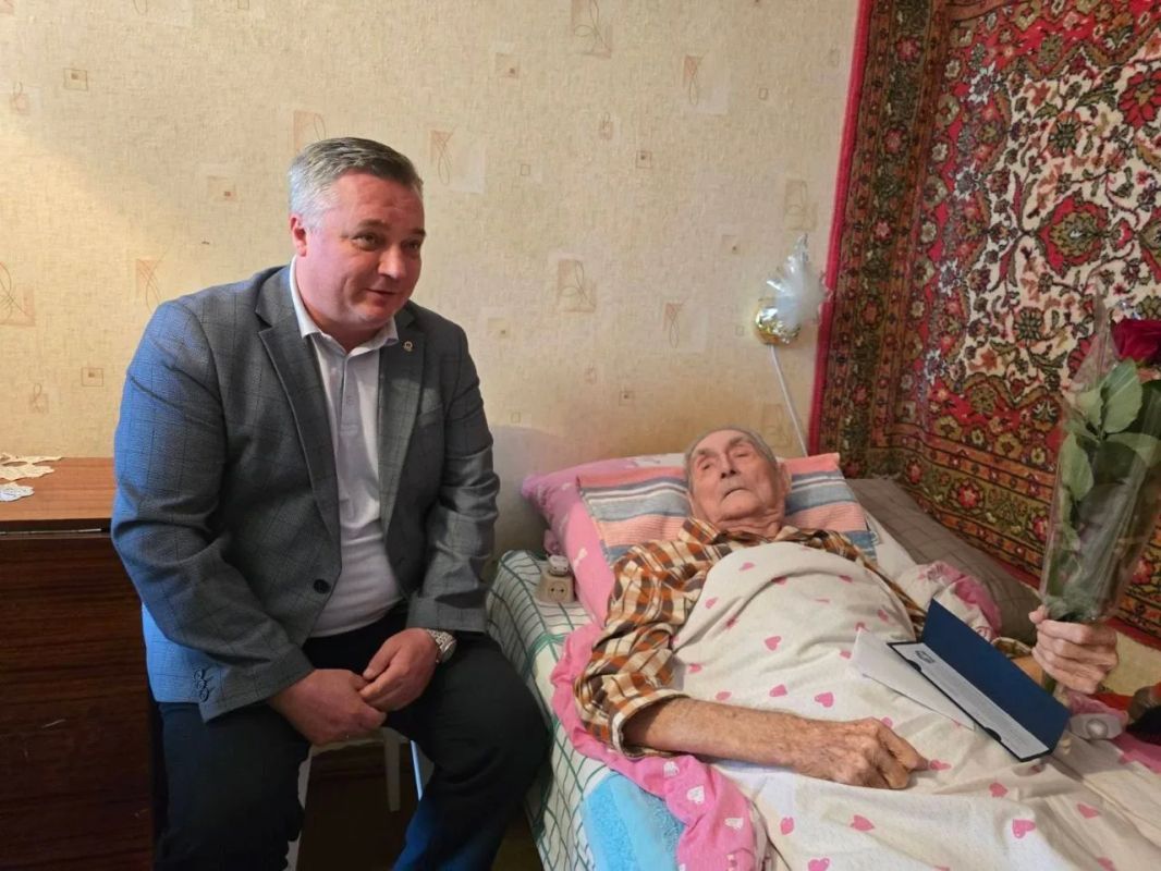 Ветерану Великой Отечественной войны Владимиру Зайчуку – 99 лет! Ветерану Великой Отечественной войны Владимиру Зайчуку – 99 лет!