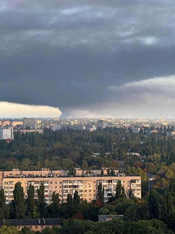 Последствия этого пожара над Одессой