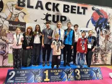 Приднестровские тхэквондисты завоевали 11 медалей на турнире BLACK BELT CUP в Кишинёве
