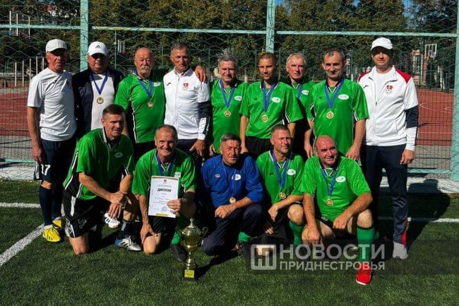 «Сокол» – чемпион Приднестровья по мини-футболу среди ветеранов 50+