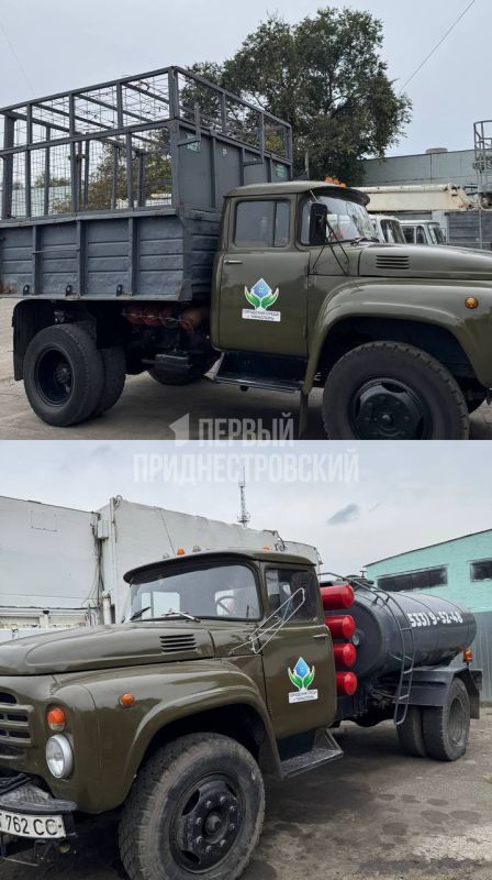 Вот ещё 2 машины «Спецавтохозяйства» после ремонта