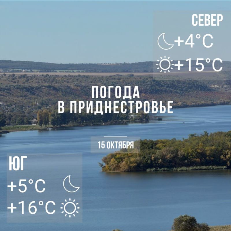 Днём – до +16°С. Облачная погода с прояснениями, без осадков