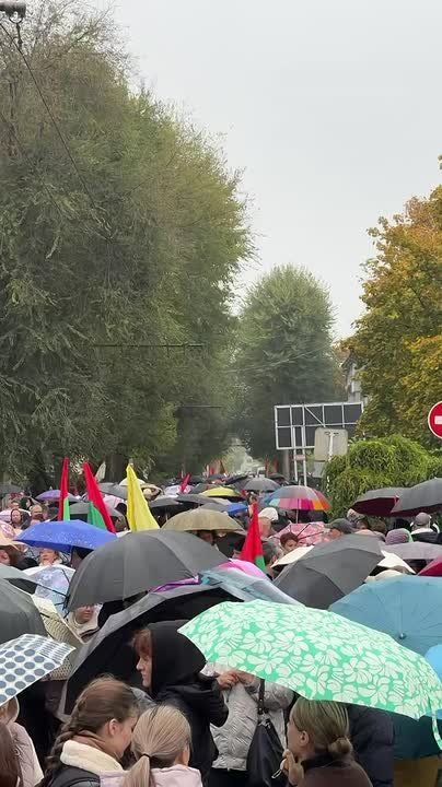 Со стороны парка «Победа» уже не пройти